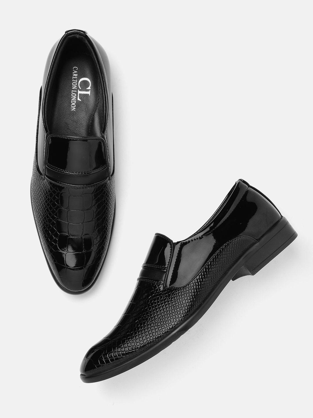 carlton-london-men-croc-textured-slip-on-formal-loafers