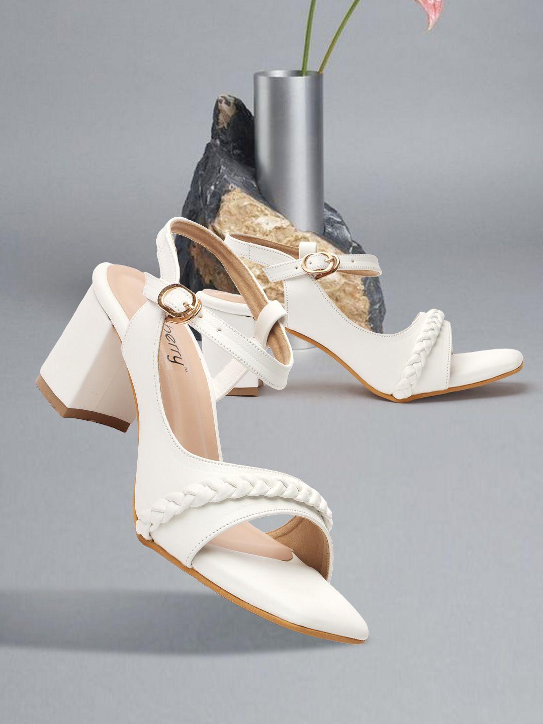 dressberry-white-braided-strap-block-heels
