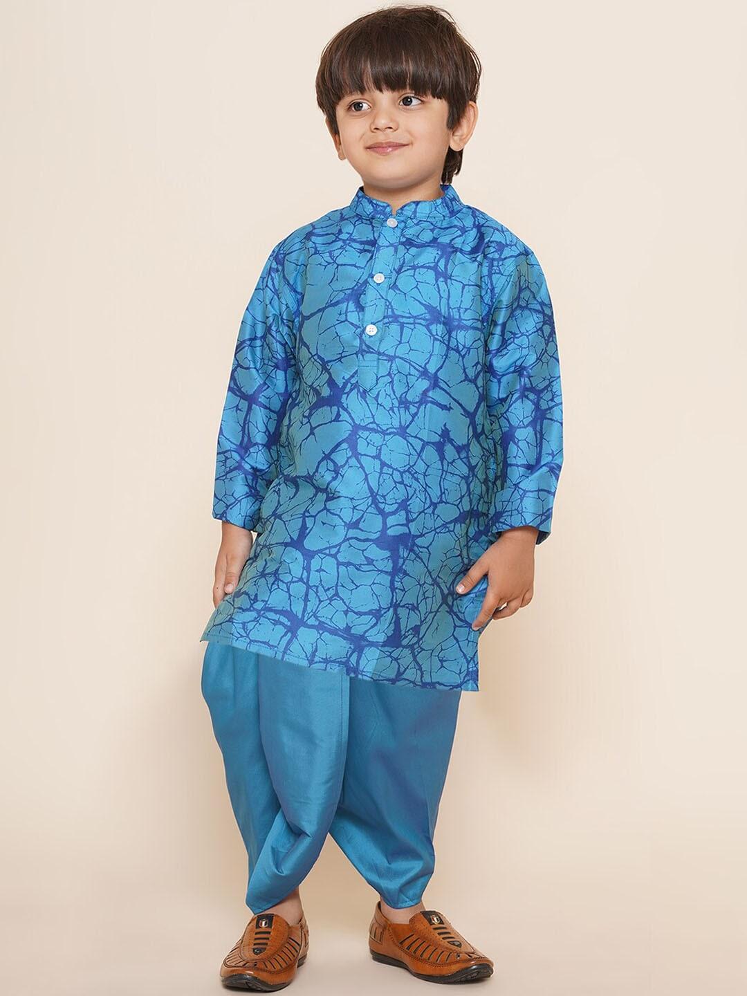 sethukrishna-boys-ethnic-motifs-printed-mandarin-collar-kurta-with-dhoti-pants