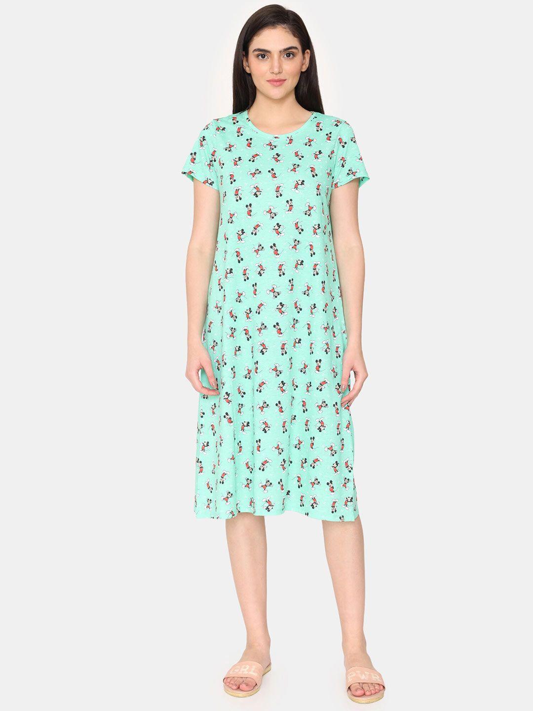 rosaline-by-zivame-mickey-mouse-printed-t-shirt-nightdress
