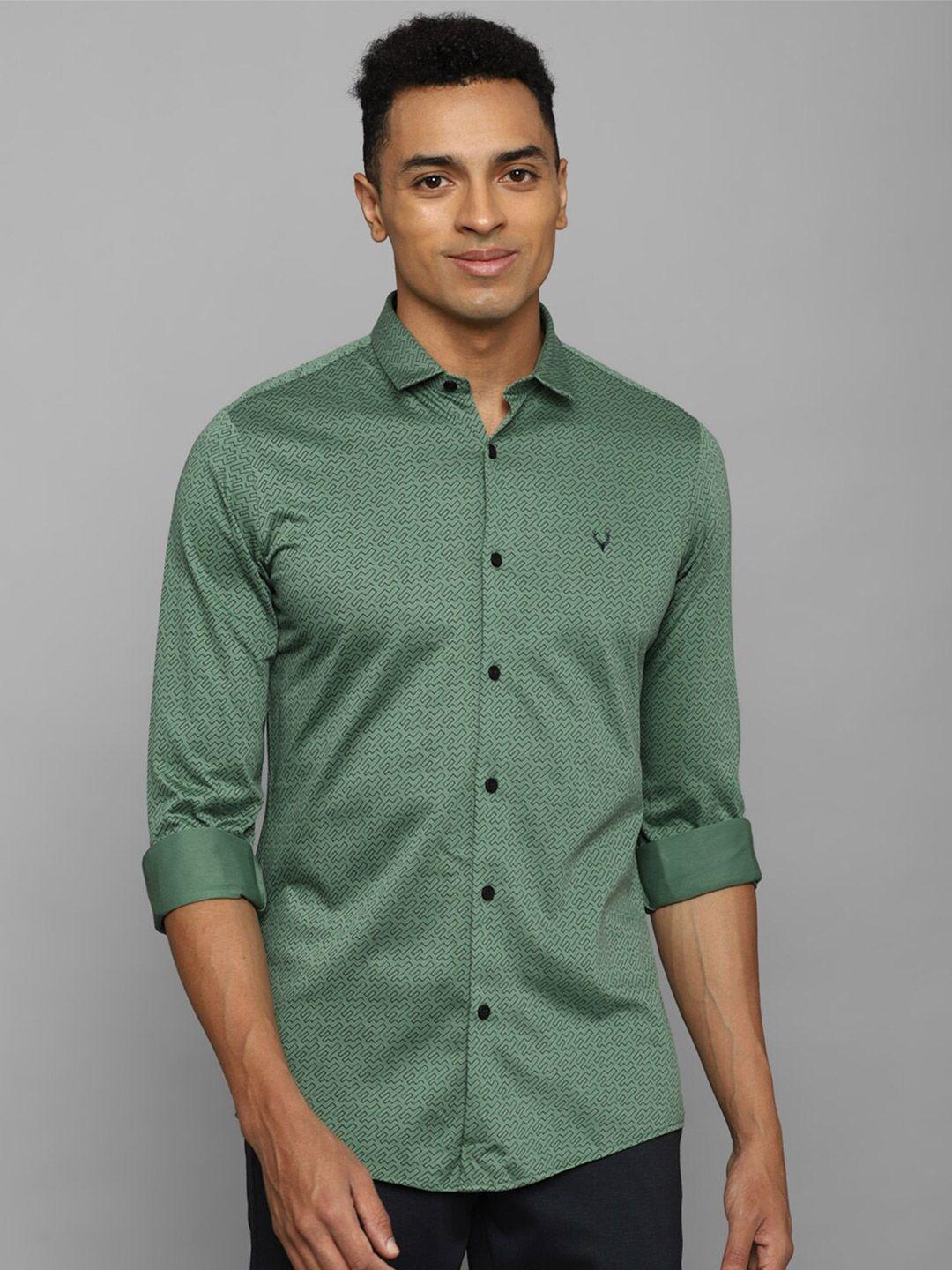 allen-solly-slim-fit-opaque-geometric-printed-pure-cotton-casual-shirt