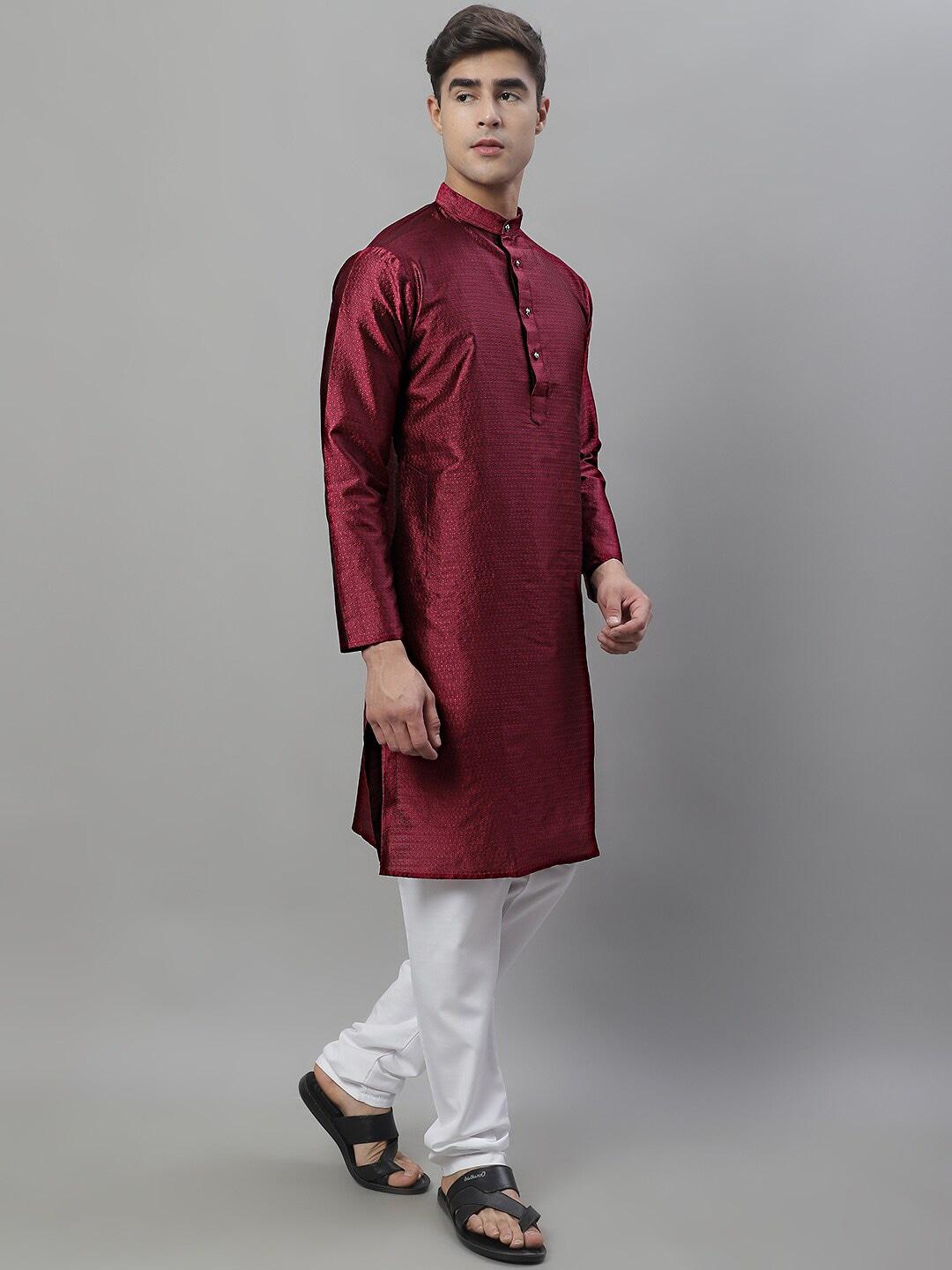jompers-ethnic-motifs-woven-design-straight-kurta-with-churidar