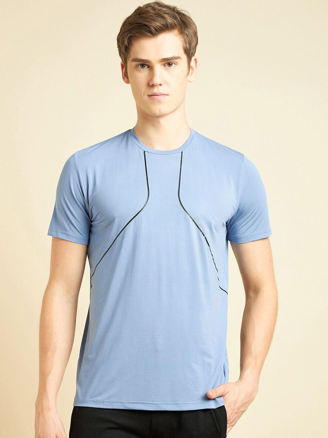 sweet-dreams-blue-round-neck-sports-t-shirt
