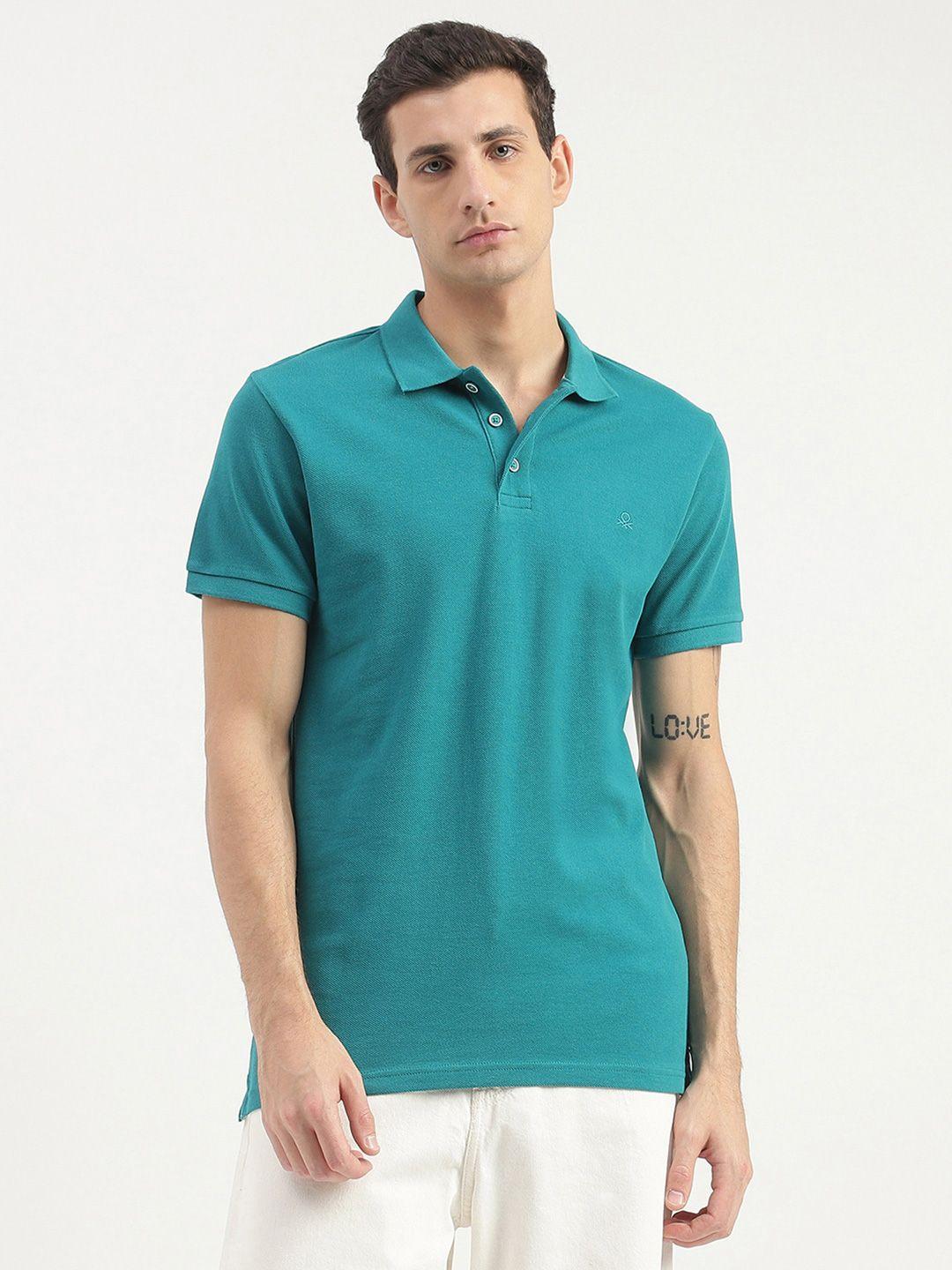 united-colors-of-benetton-polo-collar-short-sleeves-cotton-casual-t-shirt