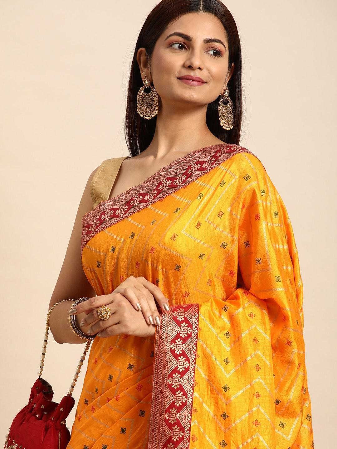 indian-women-printed-silk-blend-saree