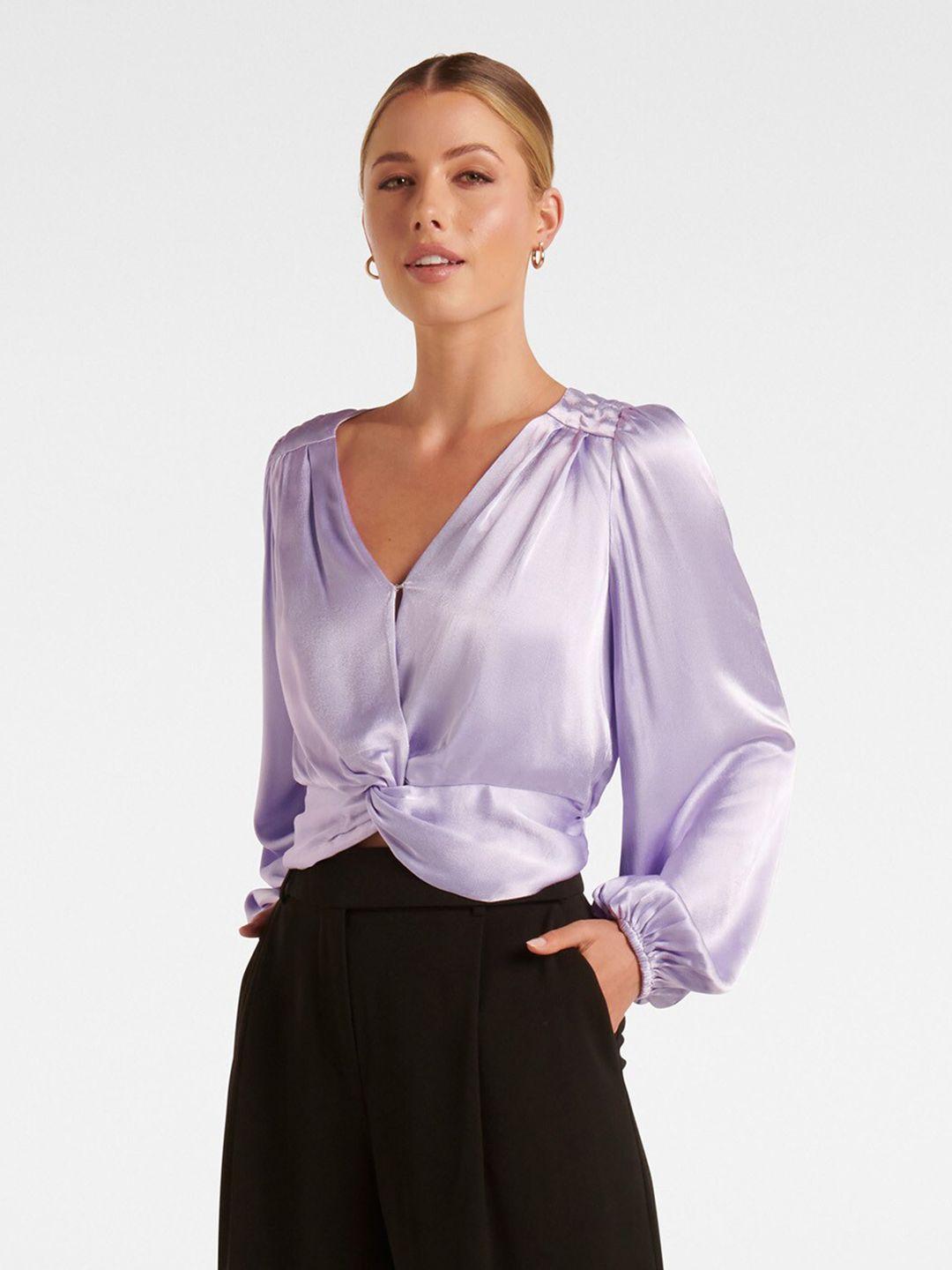 forever-new-puff-sleeves-crop-twist-satin-blouse