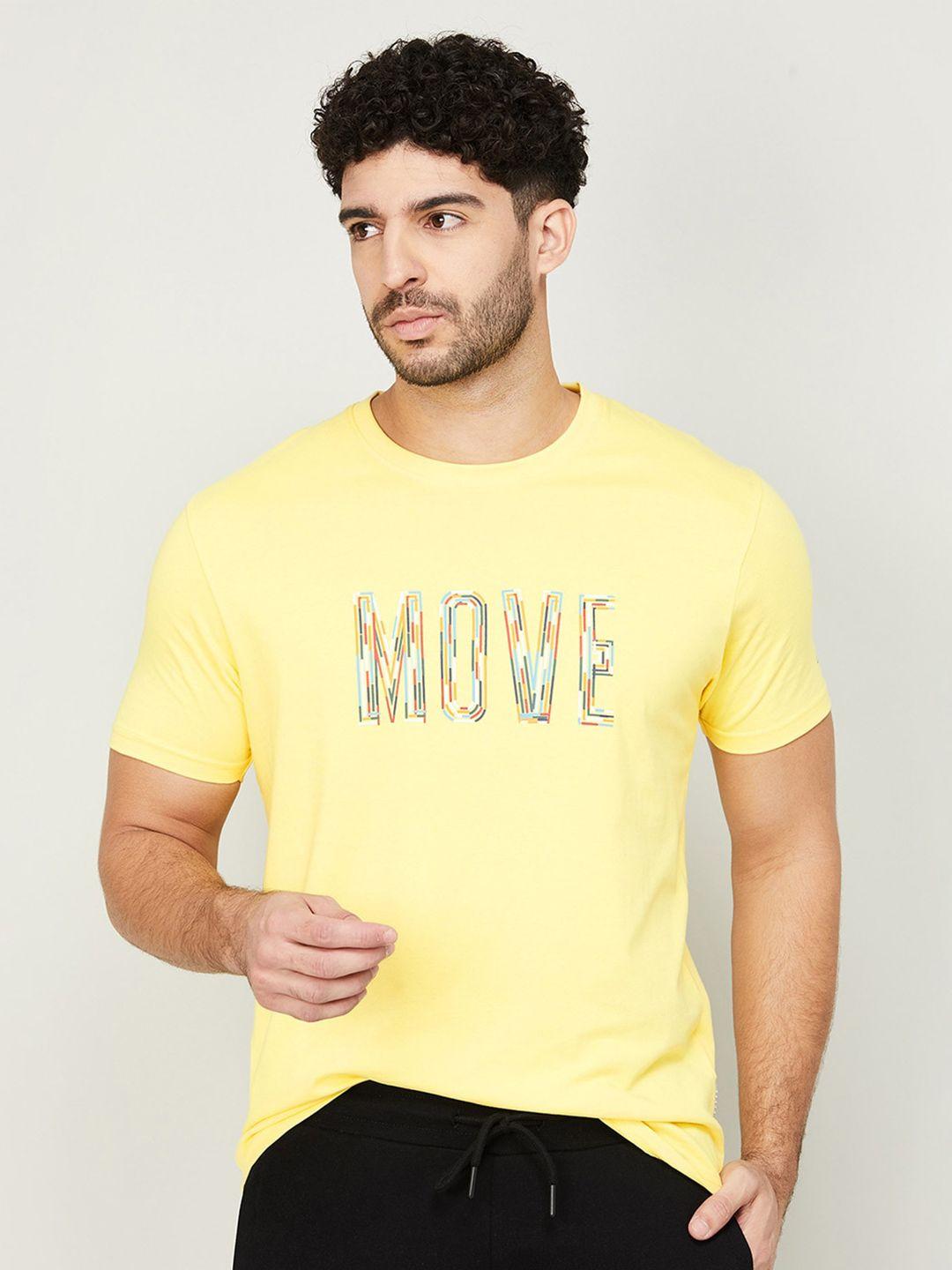 kappa-typography-printed-cotton-casual-t-shirt