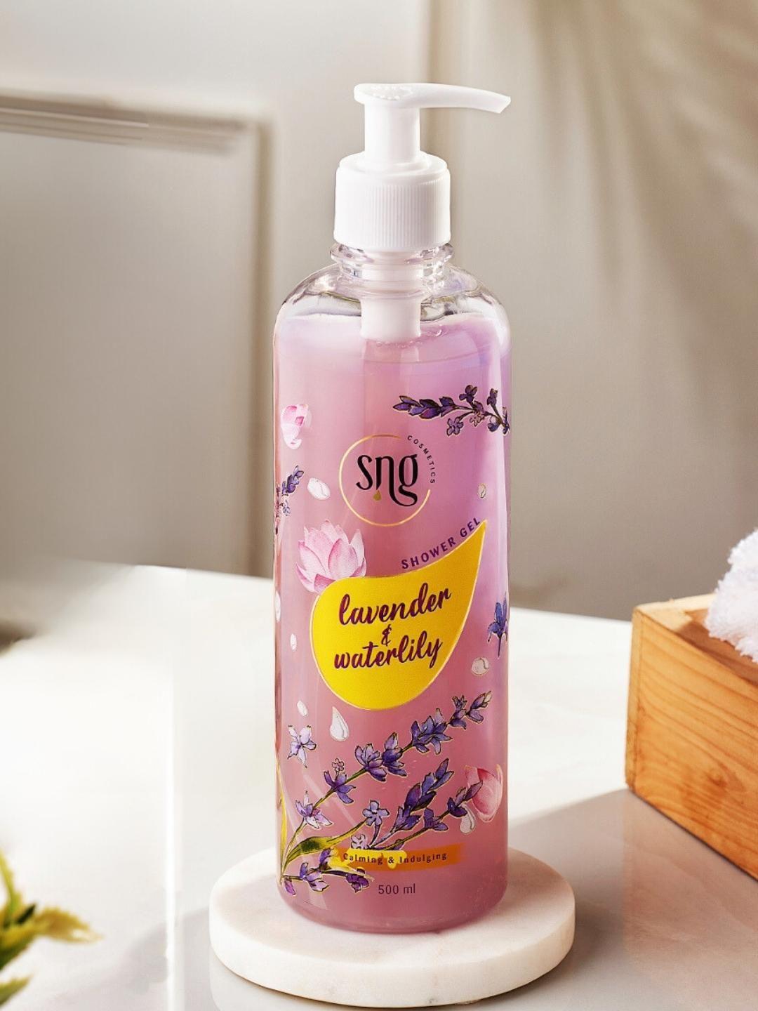 sng-cosmetics-calming-&-indulging-lavender-&-waterlily-shower-gel---500ml