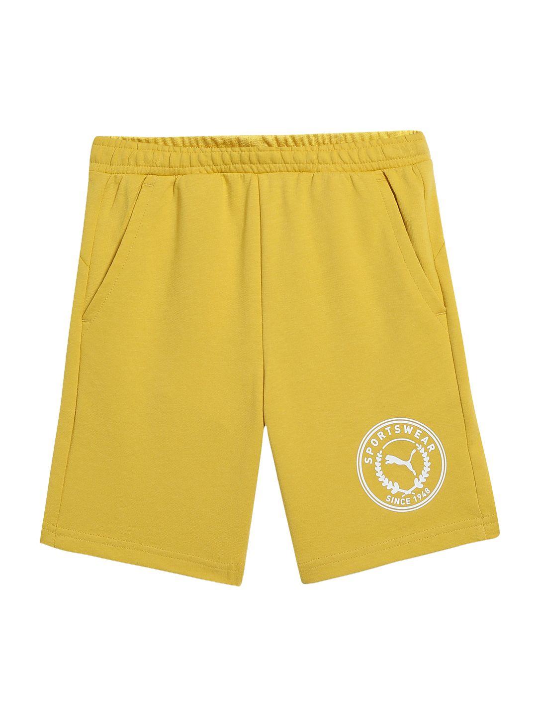puma-boys-brand-logo-printed-cotton-shorts