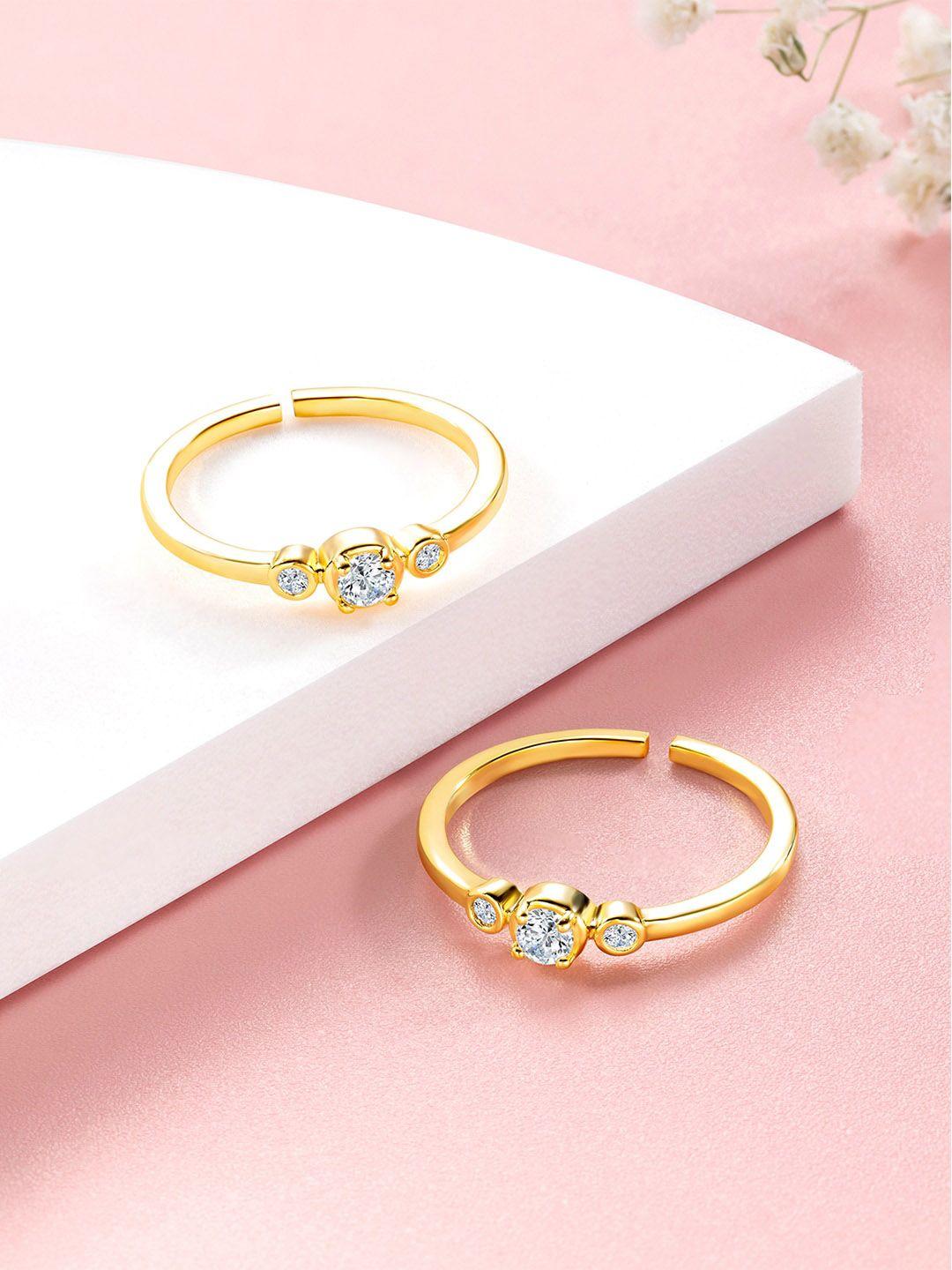 peora-set-of-2-gold-plated-cubic-zirconia-studded-adjustable-toe-rings