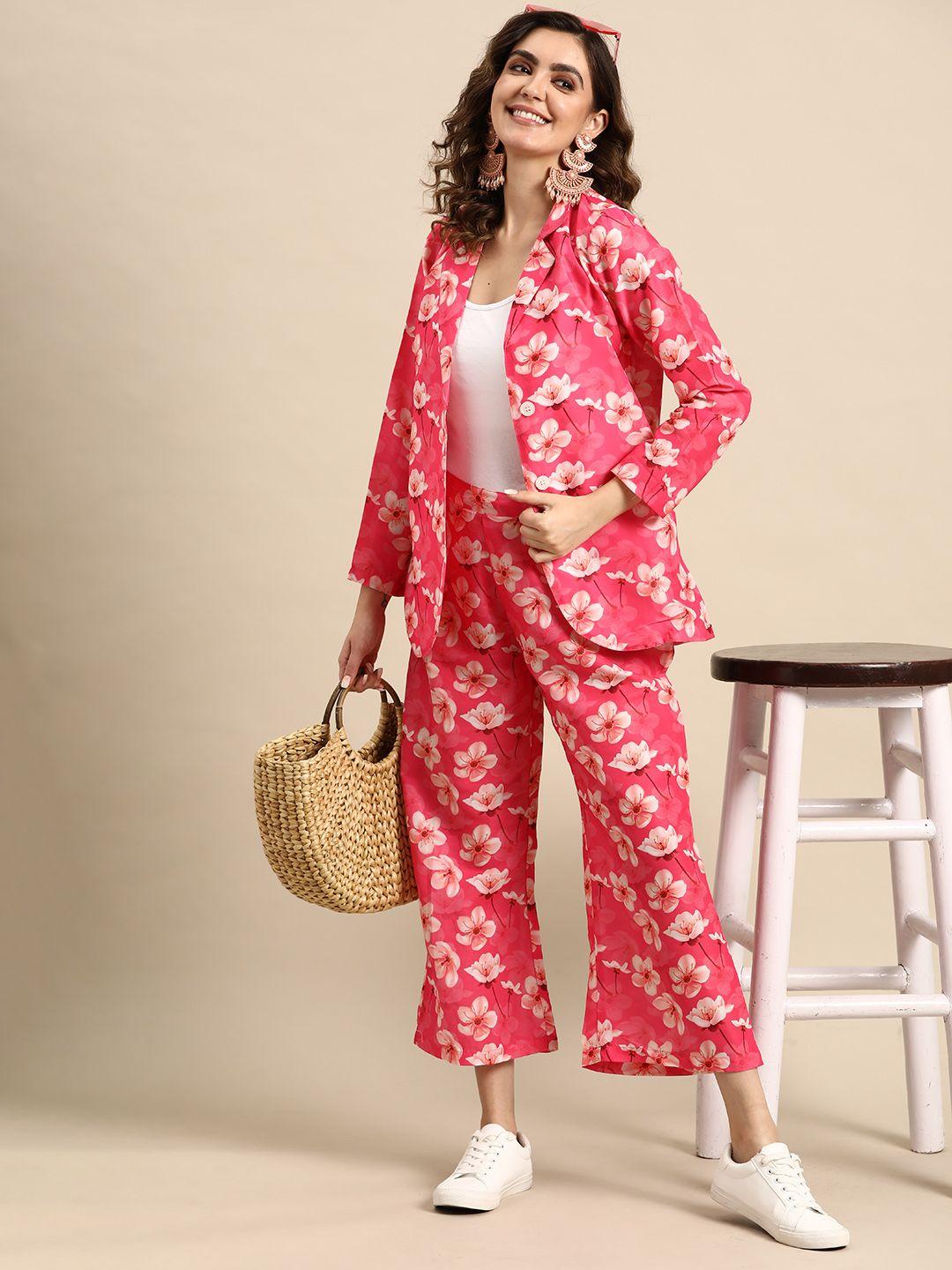 sangria-women-floral-printed-co-ords