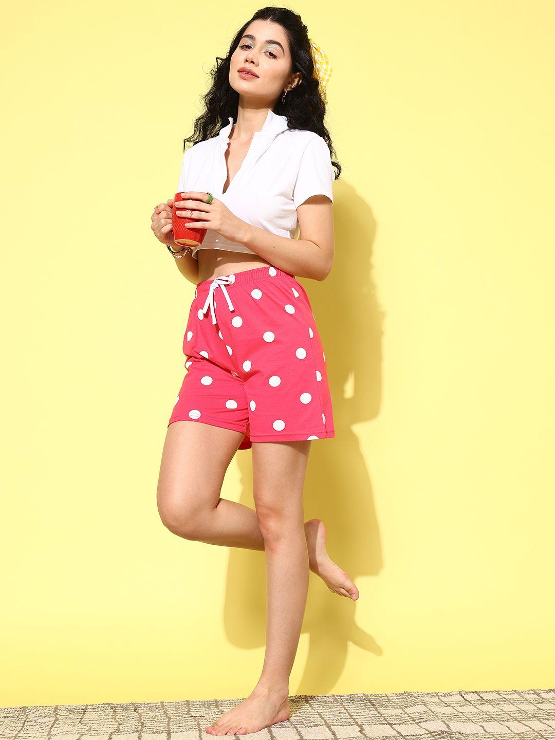 etc-women-polka-dots-printed-lounge-shorts