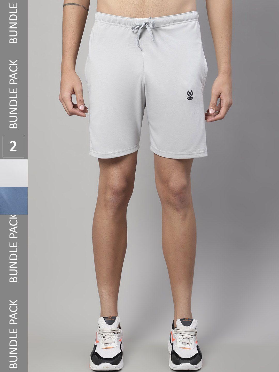 vimal-jonney-pack-of-2-cotton-sports-shorts
