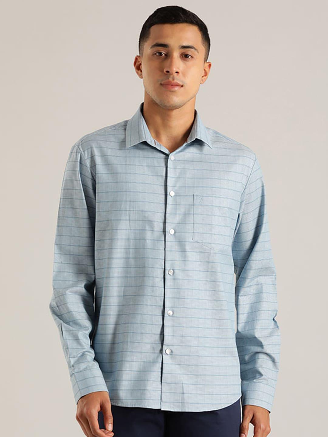 indian-terrain-horizontal-stripes-chiseled-fit-slim-fit-pure-cotton-casual-shirt