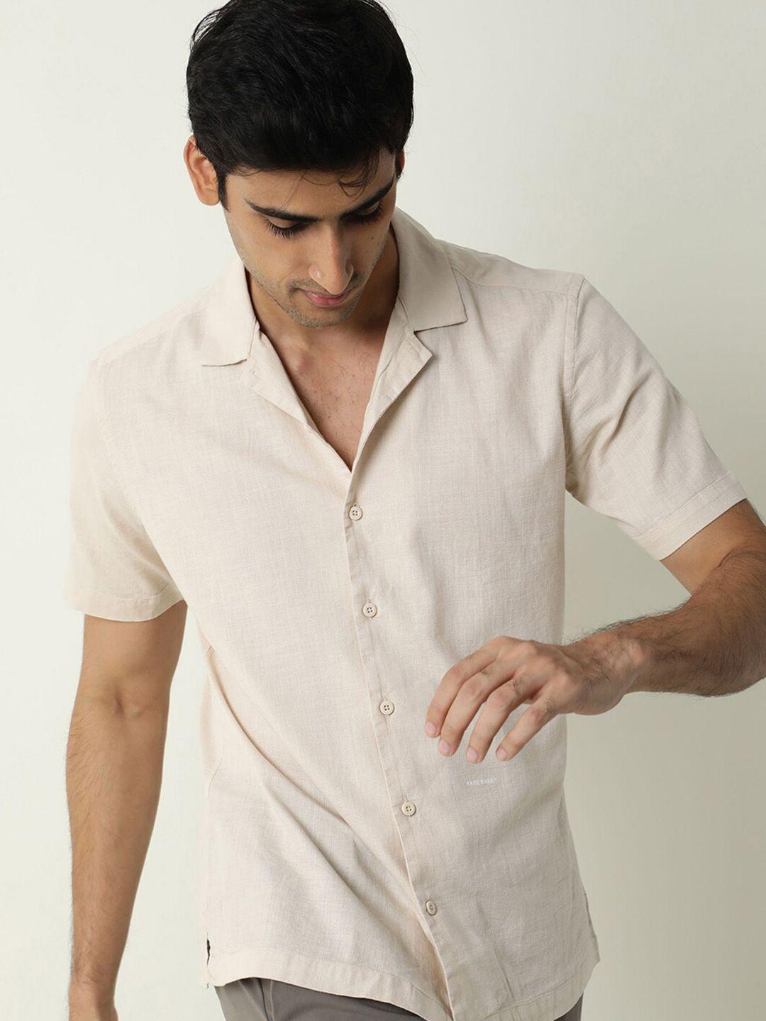 rare-rabbit-slim-fit-lapel-collar-half-sleeve-cotton-casual-shirt