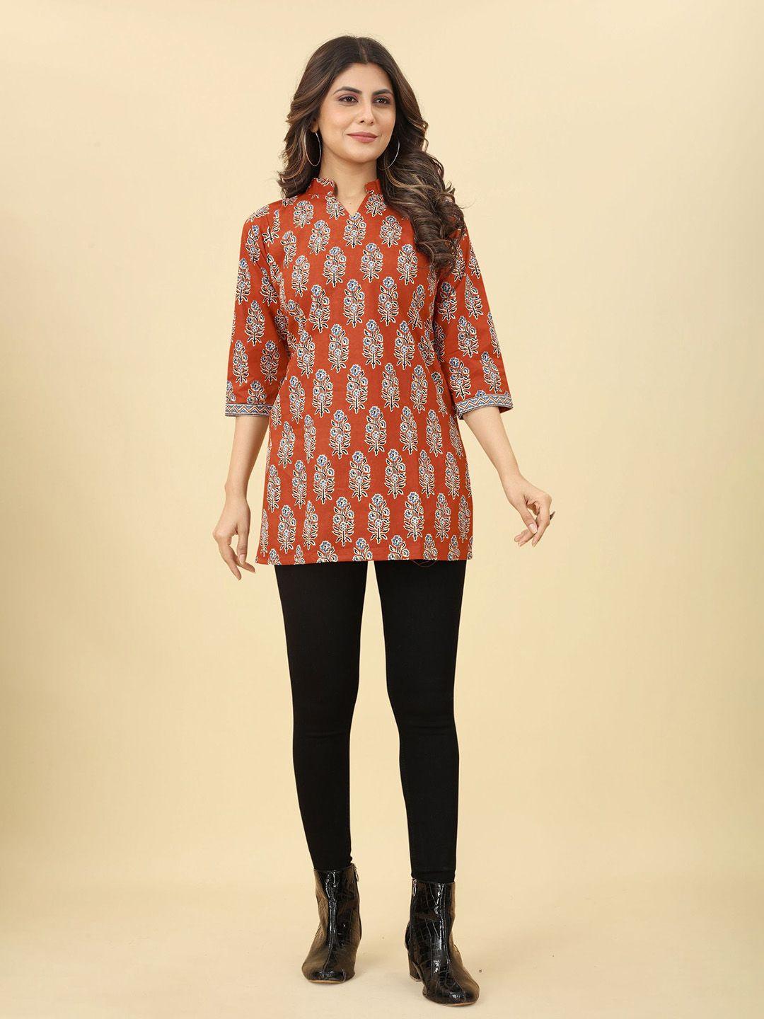 kalini-printed-cotton-mandarin-collar-ethnic-tunic