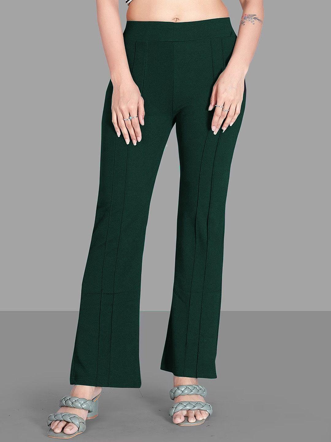 clafoutis-women-flared-high-rise-stretchable-bootcut-trousers