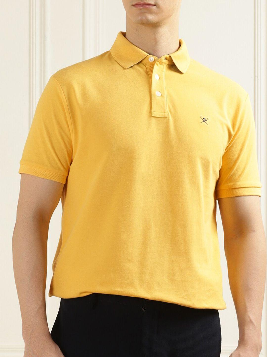 hackett-london-men-yellow-t-shirt