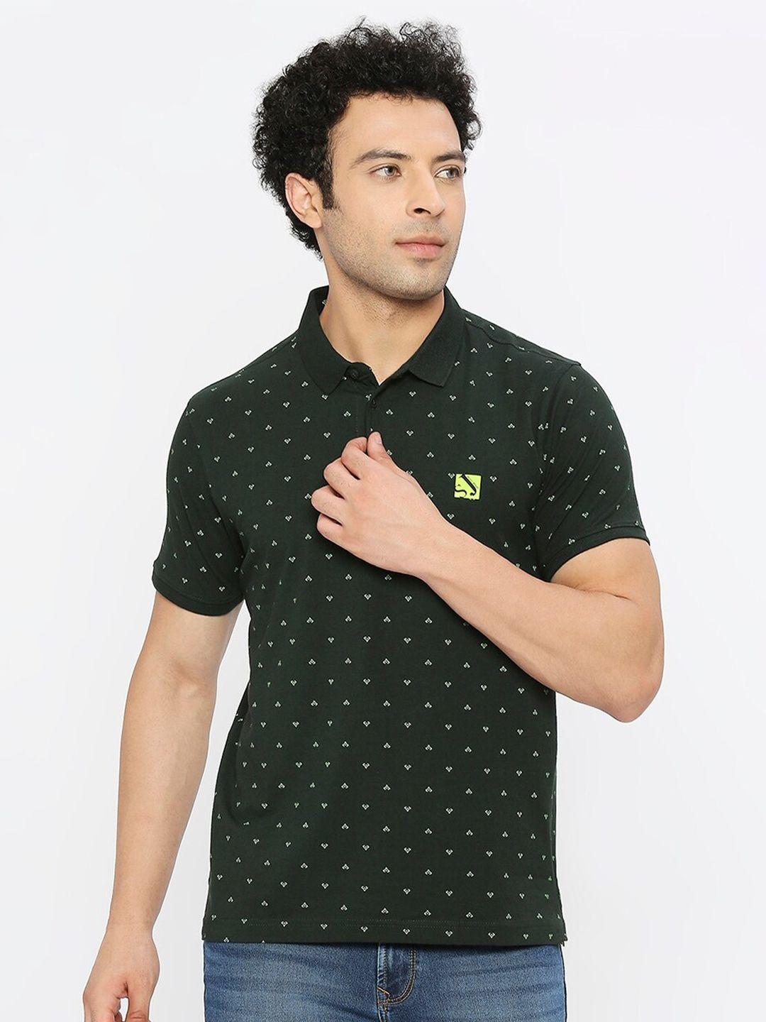 spykar-printed-polo-collar-cotton-t-shirt