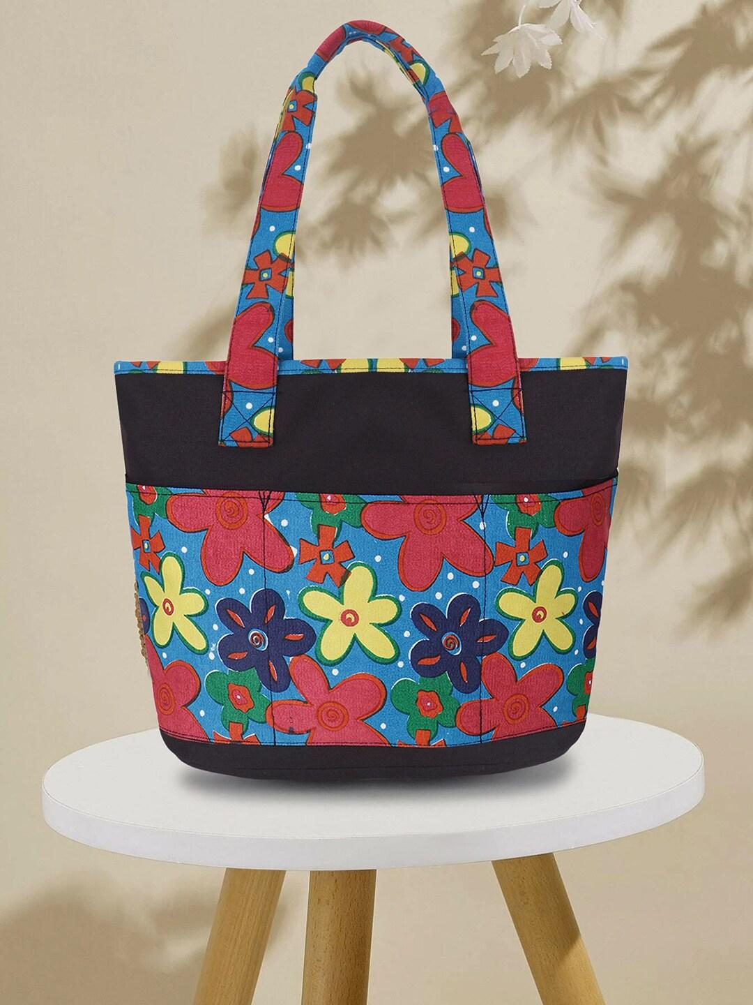 anekaant-brown-floral-shopper-tote-bag