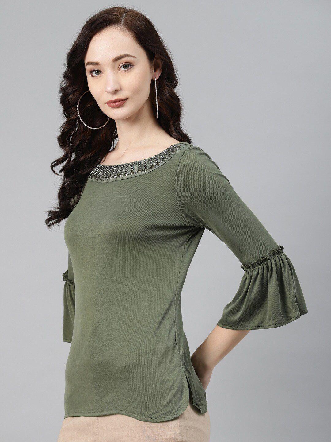 nayam-by-lakshita-boat-neck-bell-sleeves-studded-top