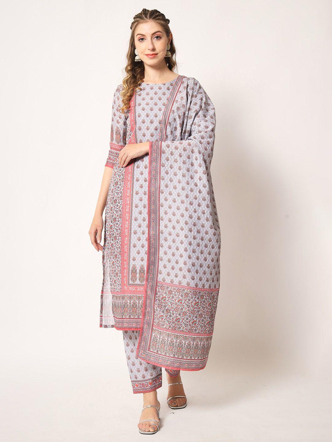 globon-impex-grey-&-pink-printed-unstitched-dress-material