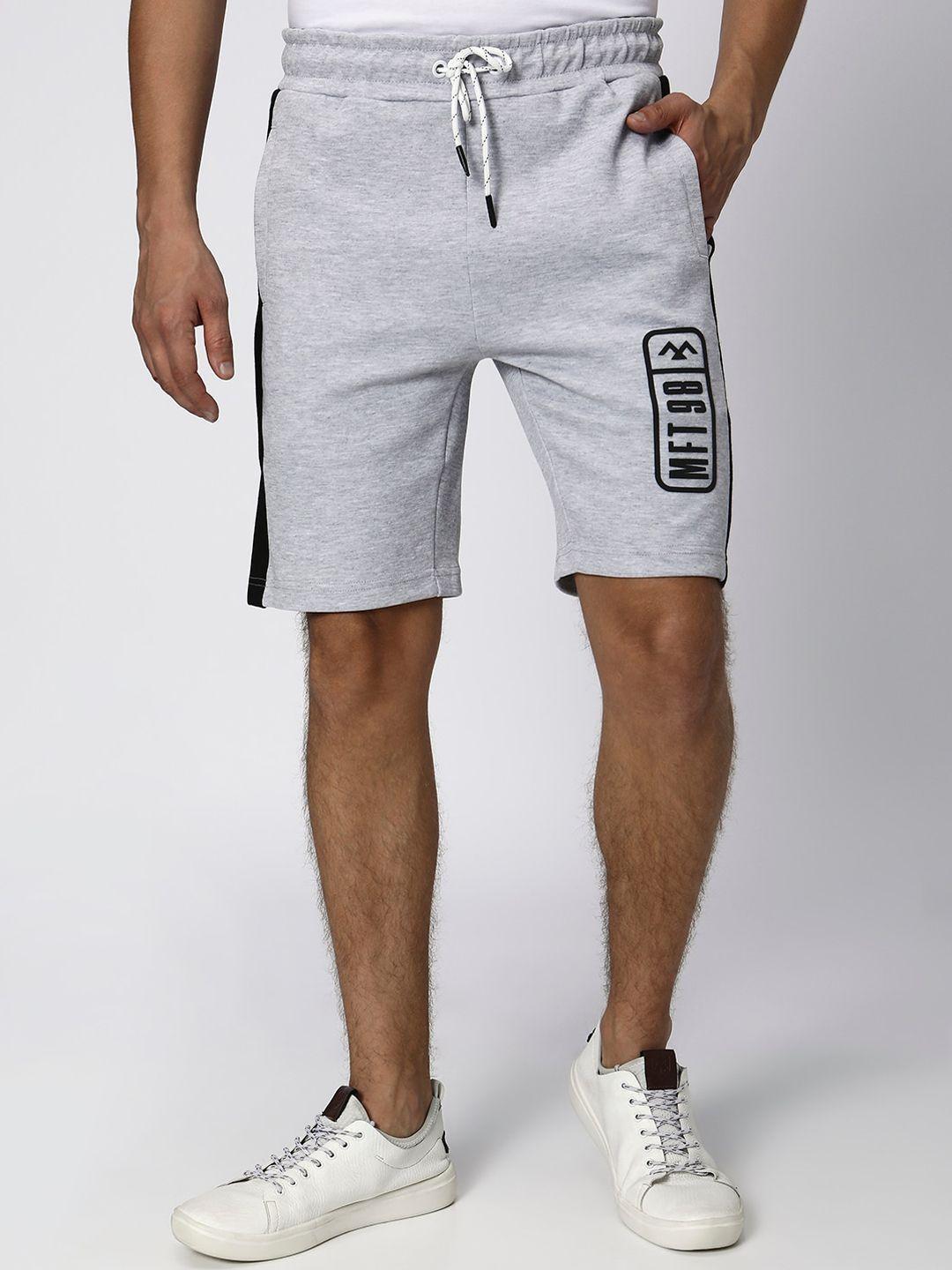 mufti-men-grey-shorts