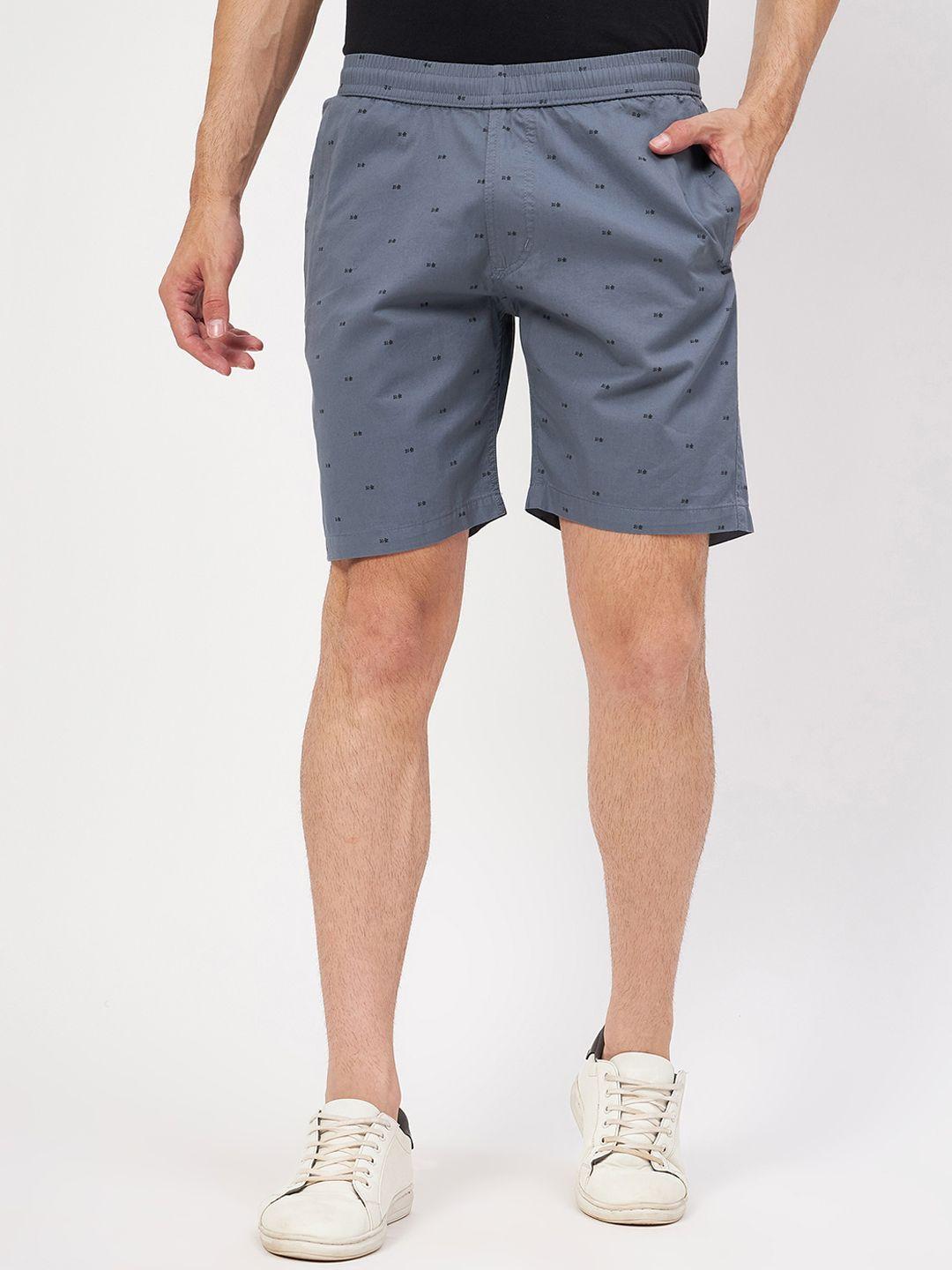 okane-men-blue-printed-shorts