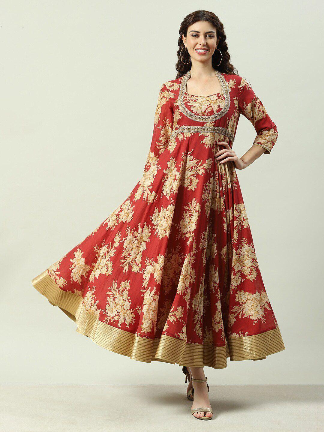 biba-floral-printed-sequin-details-cotton-maxi-dress