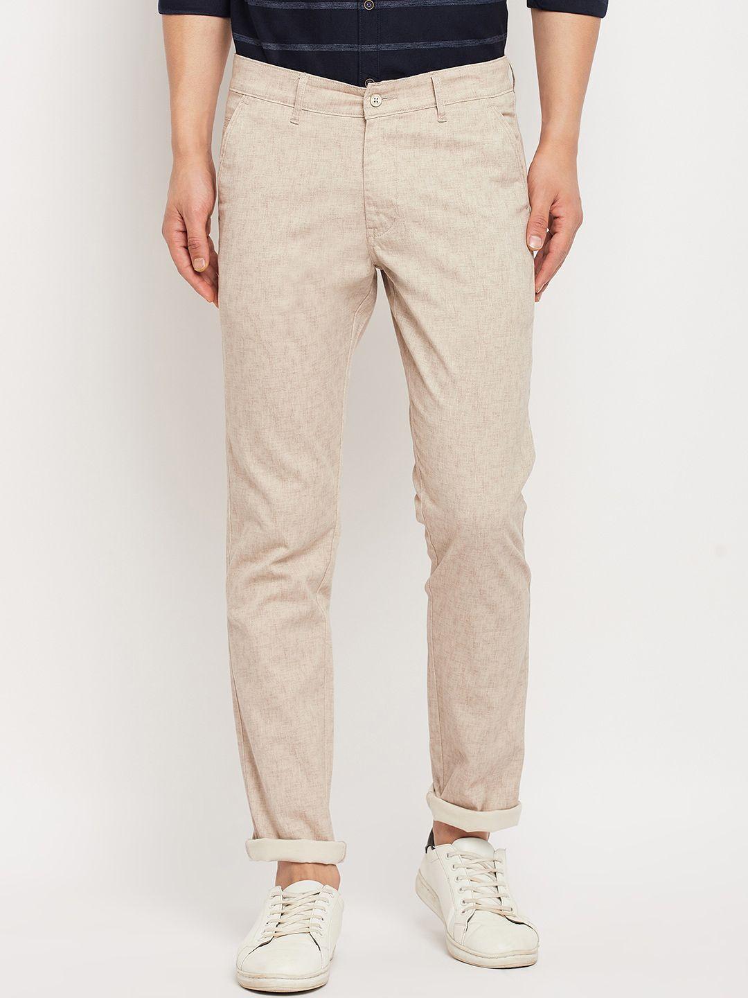 duke-men-textured-slim-fit-cotton-trousers