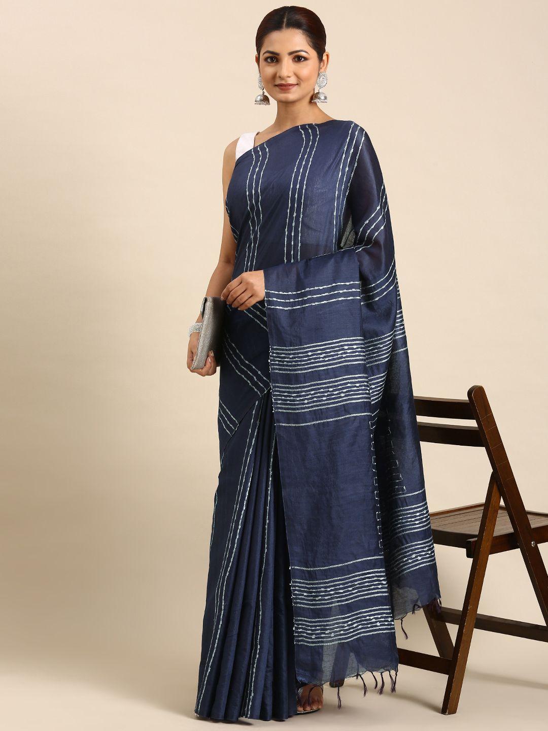 swatika-woven-design-zari-silk-blend-bhagalpuri-saree
