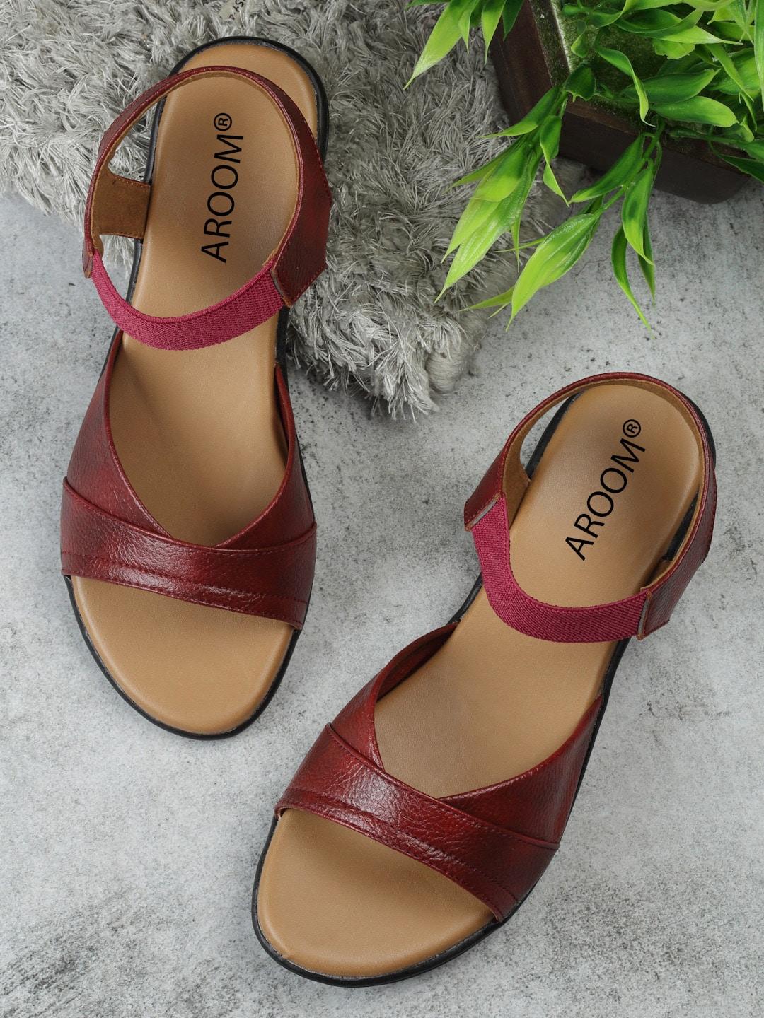 aroom-women-leather-open-toe-flats-with-backstrap
