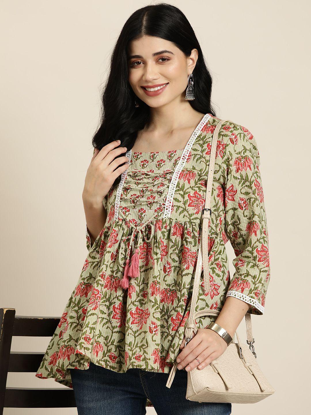 here&now-wome-ethnic-motifs-printed-a-line-kurti