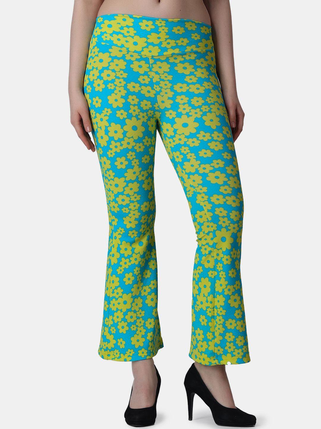 popwings-women-floral-printed-relaxed-easy-wash-trousers