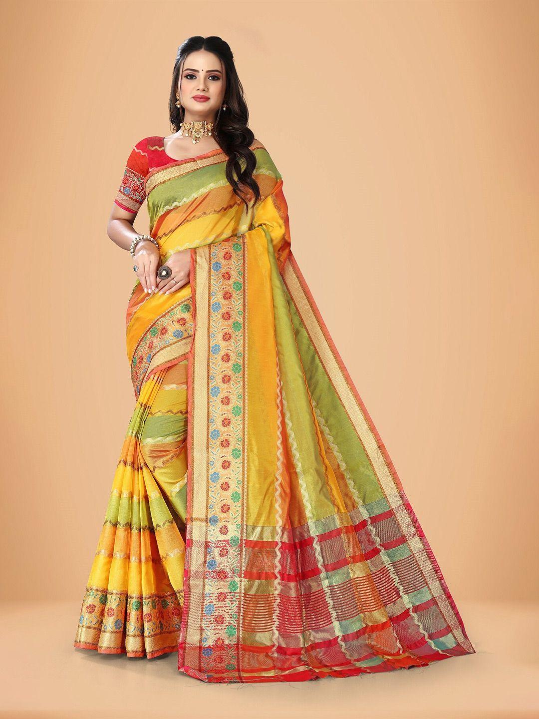 rivana-striped-woven-design-zari-art-silk-banarasi-saree