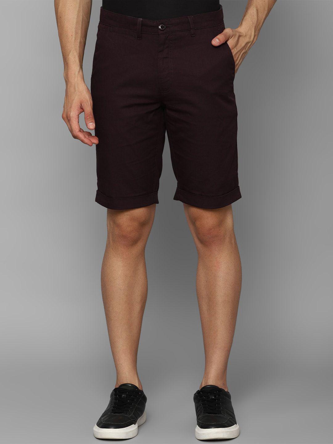 allen-solly-men-slim-fit-pure-cotton-shorts