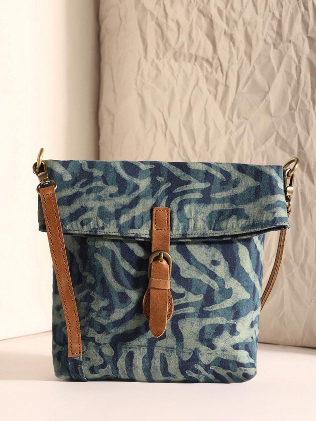 fabindia-printed-structured-cotton-sling-bag