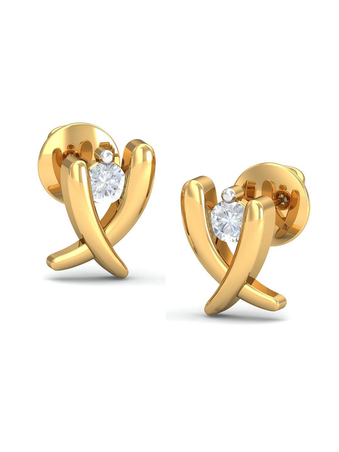 kuberbox-18kt-gold-diamond-stud-earrings--1.68-gm