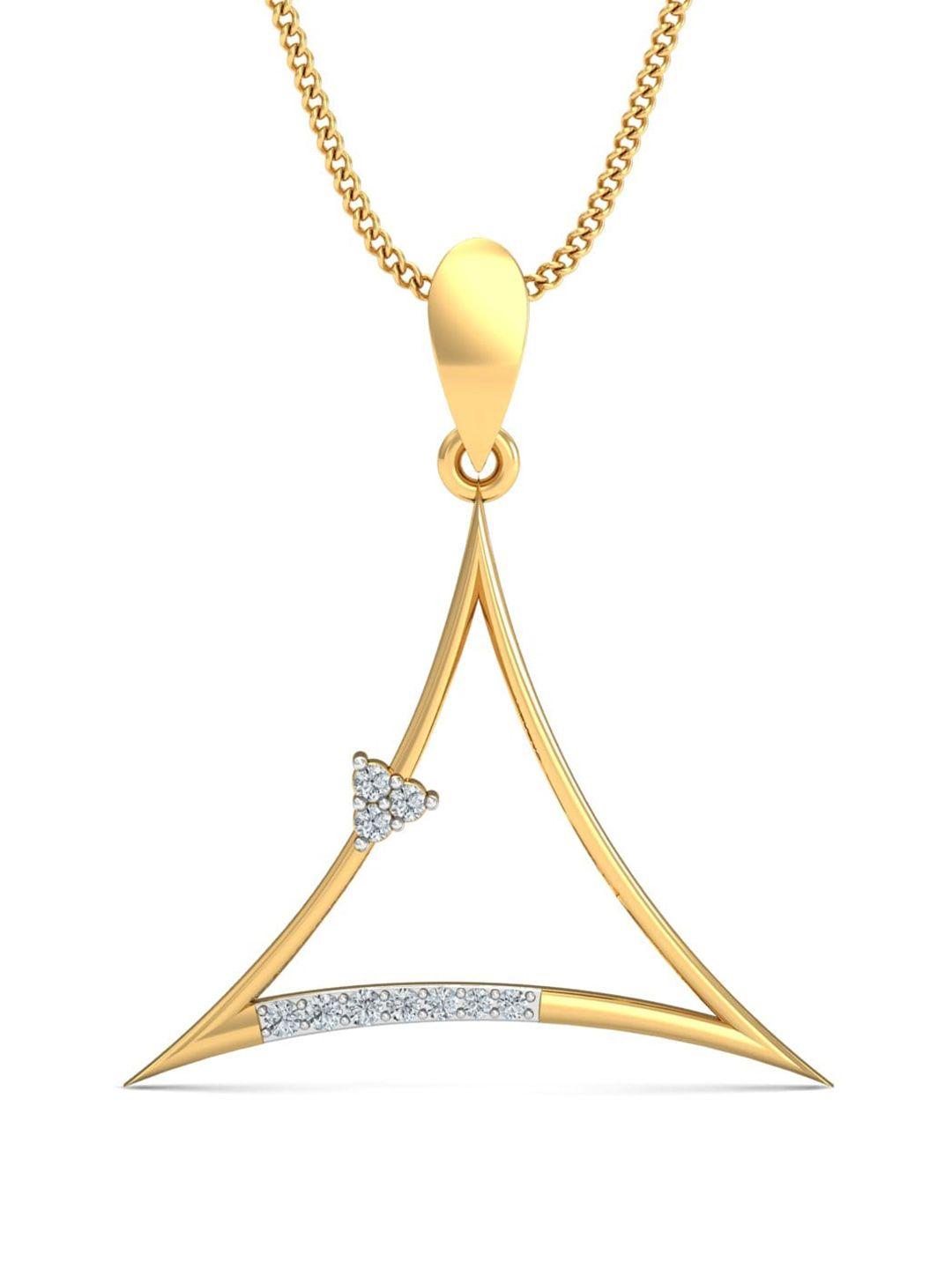 kuberbox-18kt-gold-diamond-studded-dise-pendant--0.99-gm