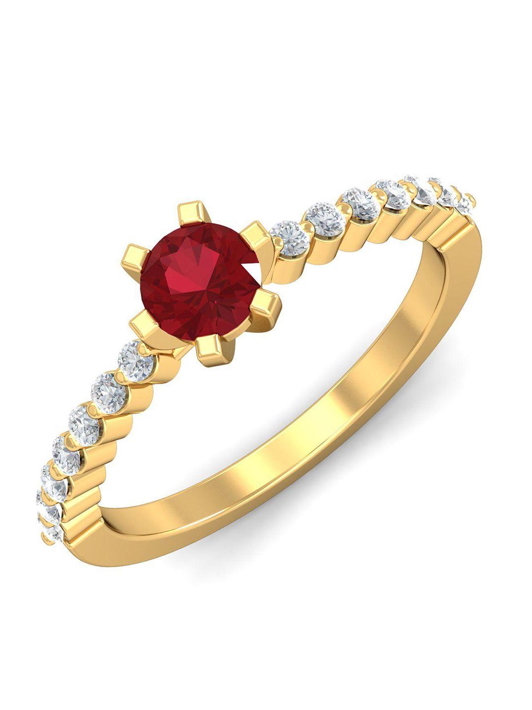 kuberbox-18kt-gold-diamond-studded-ring---2.88-gm