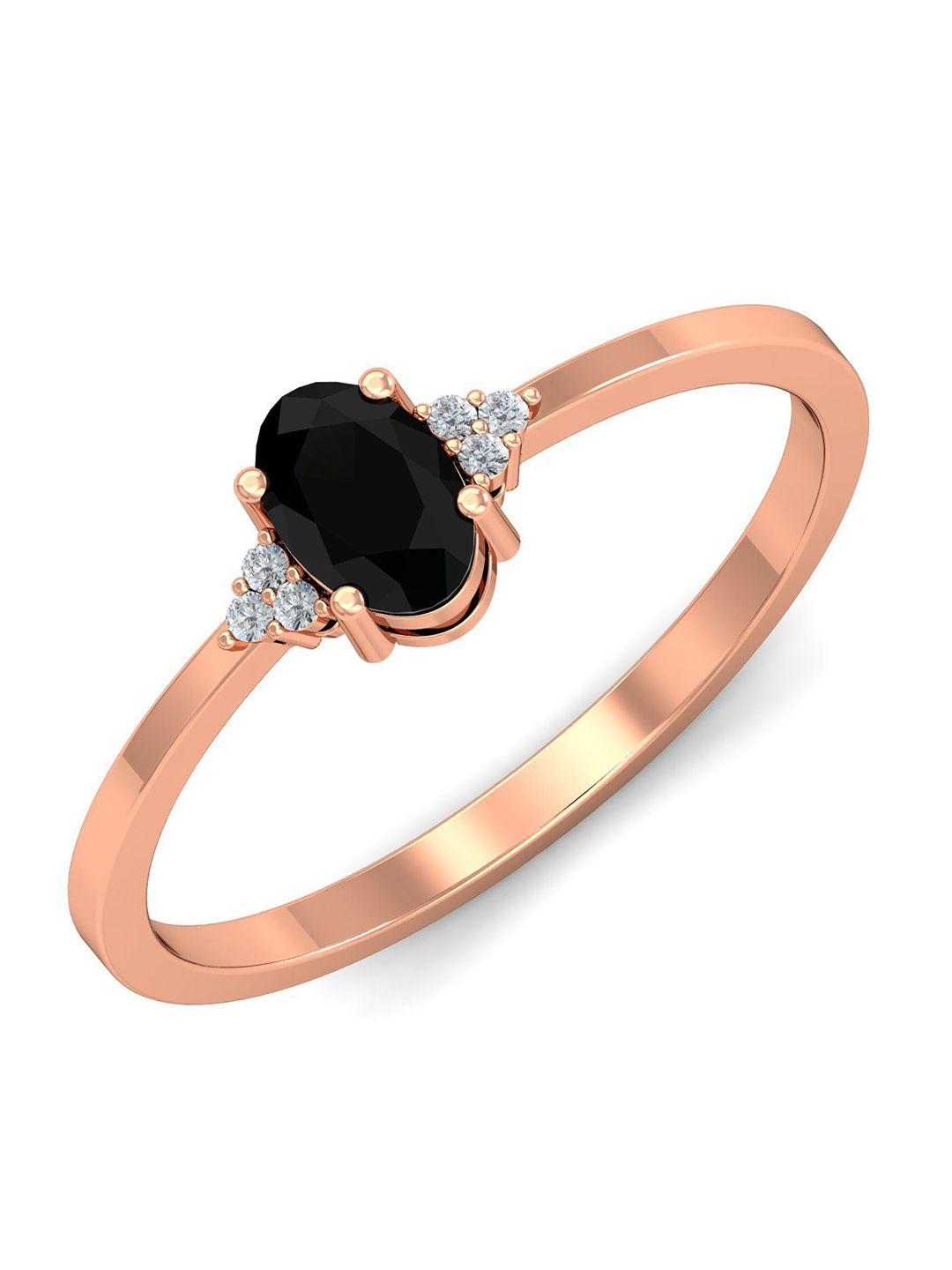 kuberbox-men-diamond-studded-18kt-rose-gold-ring---1.8-gm