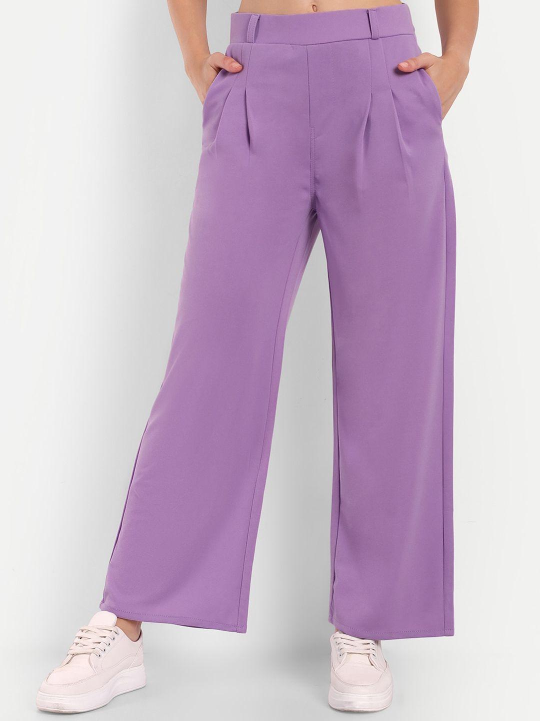 broadstar-women-smart-loose-fit-high-rise-easy-wash-pleated-parallel-trousers