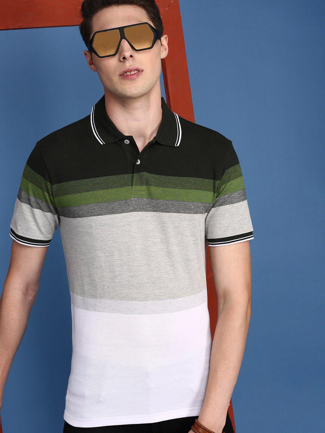 onn-assorted-colourblocked-polo-collar-cotton-t-shirt