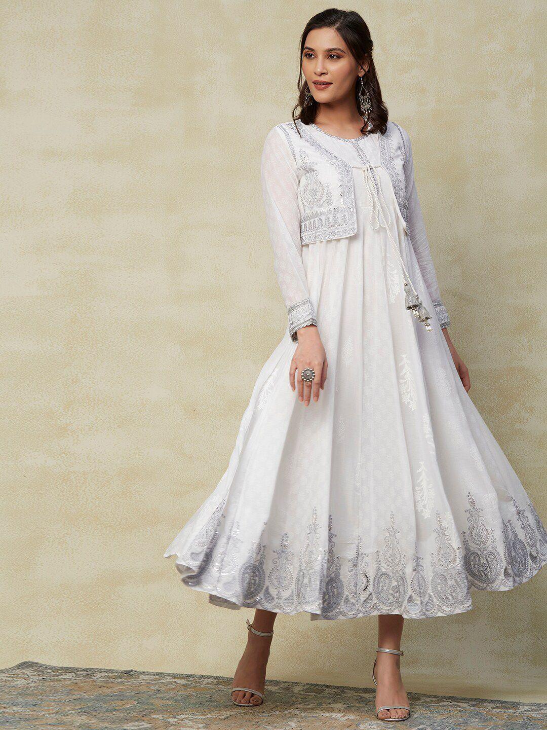 fashor-white-embroidered-round-neck-fit-&-flare-midi-ethnic-dress