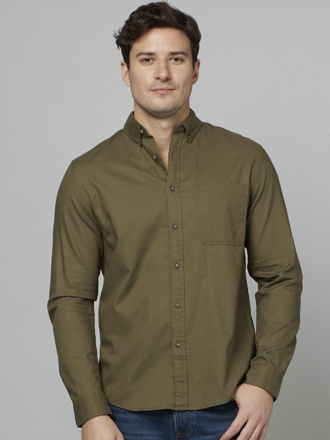 celio-classic-button-down-collar-cotton-casual-shirt