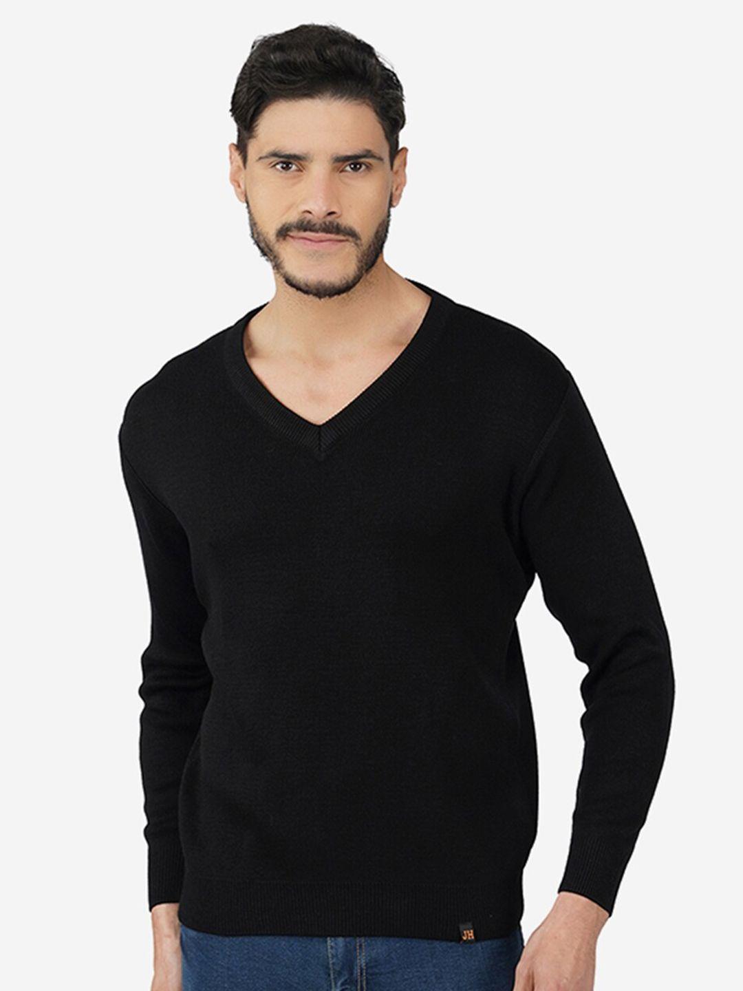 joe-hazel-v-neck-acrylic-pullover
