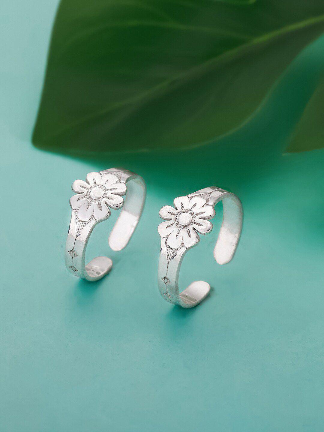 giva-925-sterling-silver-set-of-2-rhodium-plated-floral-bliss-toe-rings