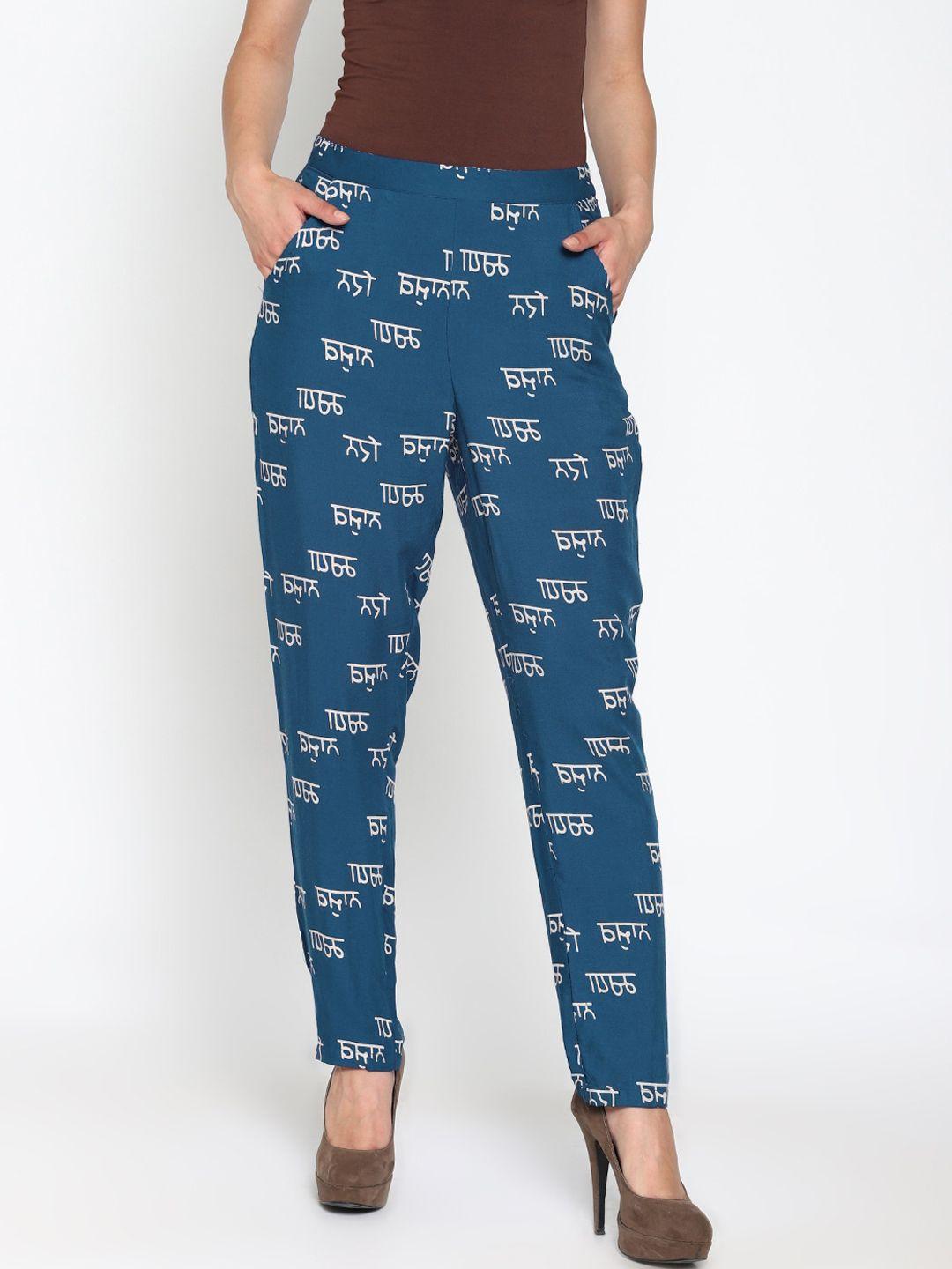 untung-women-typography-printed-high-rise-regular-trousers