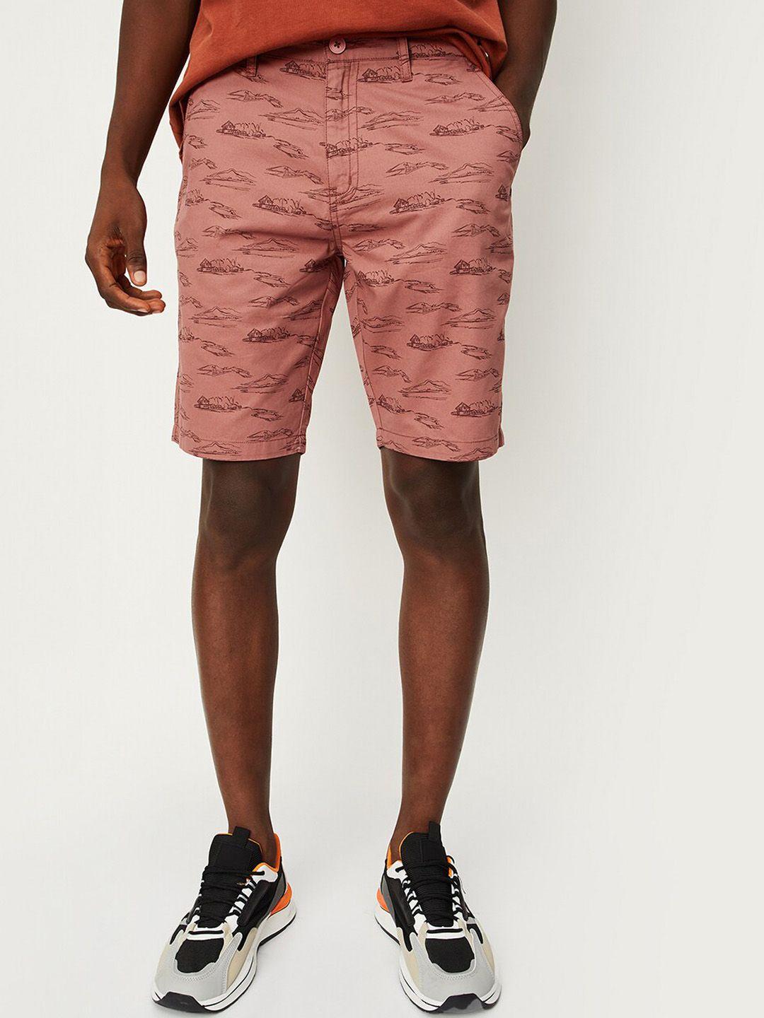 max-men-conversational-printed-pure-cotton-shorts