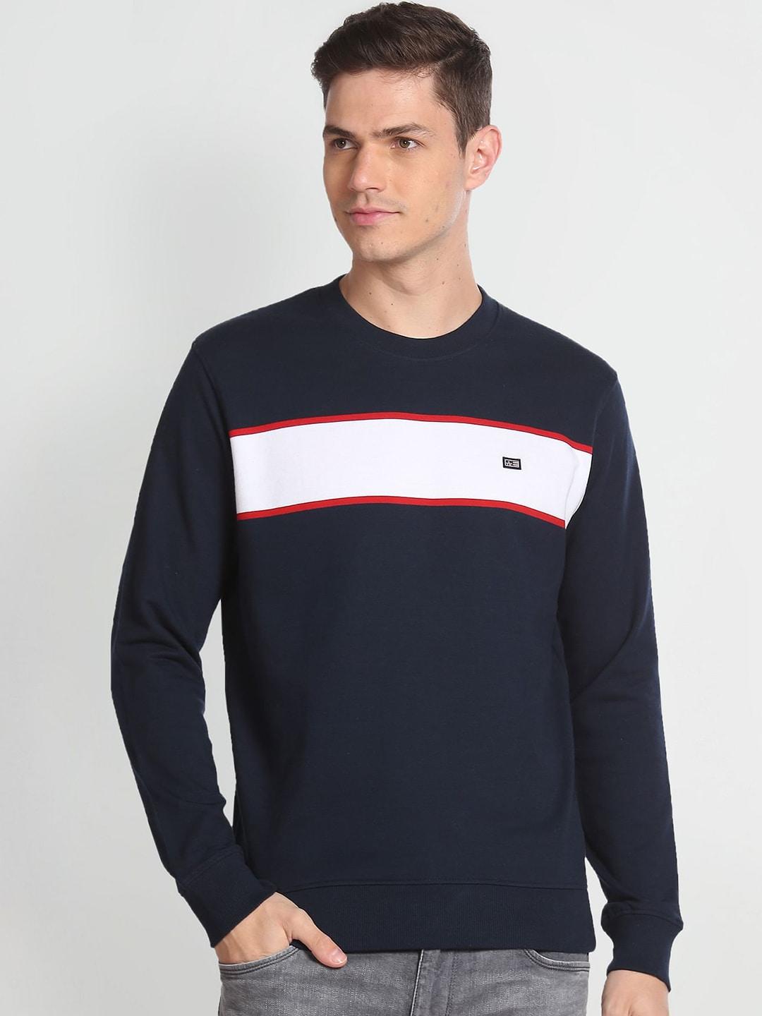 arrow-sport-round-neck-pure-cotton-sweatshirt